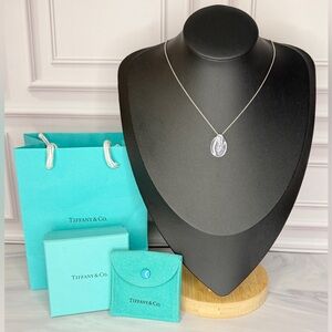 Tiffany & Co. Silver Elsa Peretti Pendant Necklace (.925) | Full Inclusion